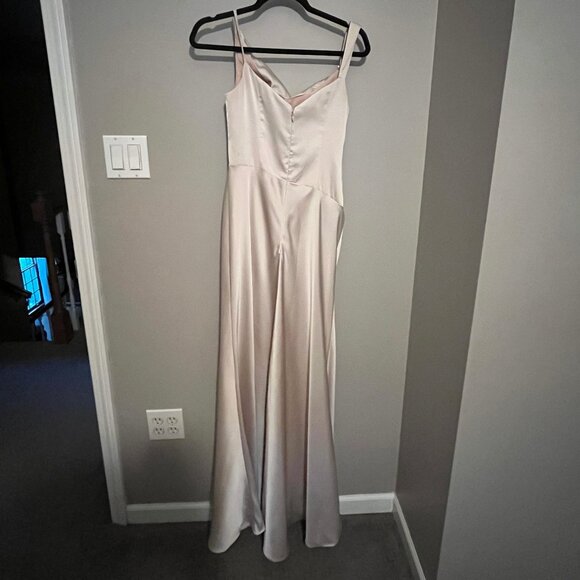 AW Bridal Mermaid Style Floor-Length Bridesmaid Dress - Picture 7 of 7